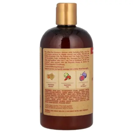 Shea Moisture Manuka Honey and Mafura Oil Intensive Hydration Shampoo 384ml — frontal